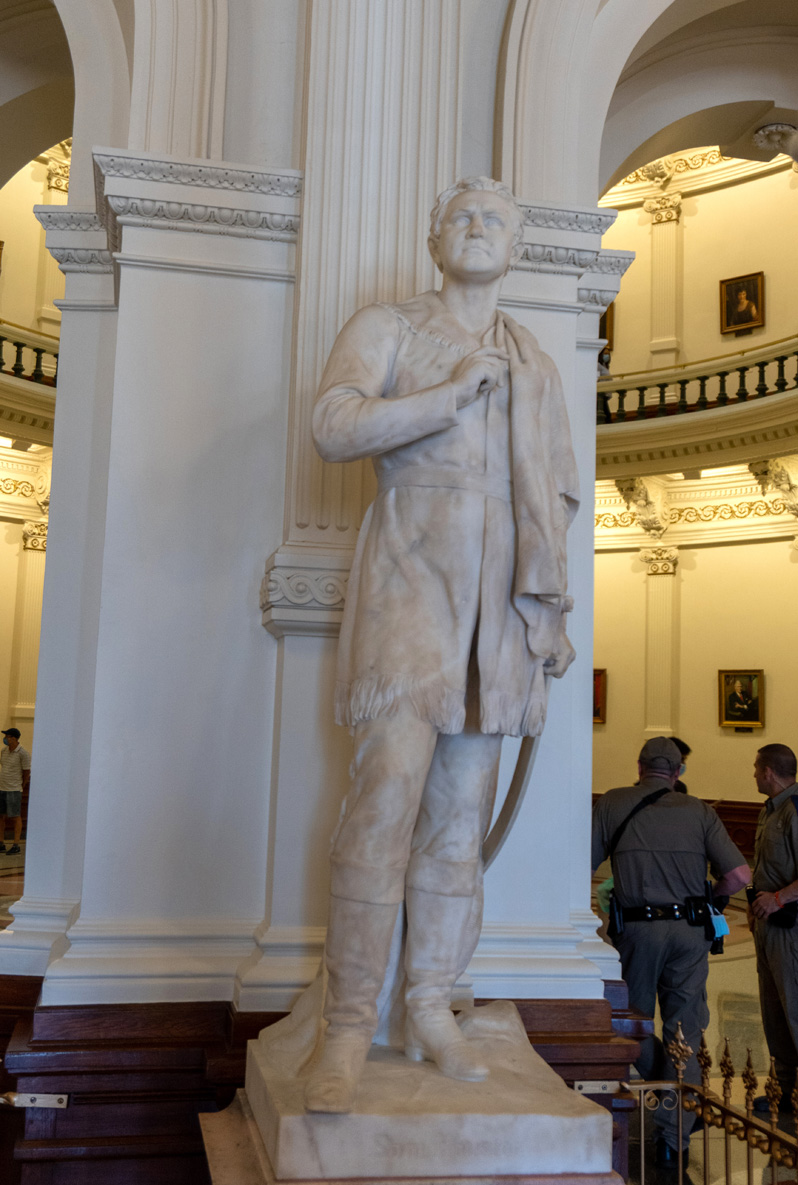 Texas State Capitol, Sam Houston