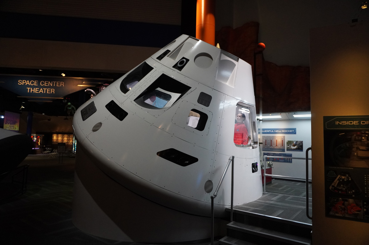 Houston Space Center, Orion capsule (mockup)