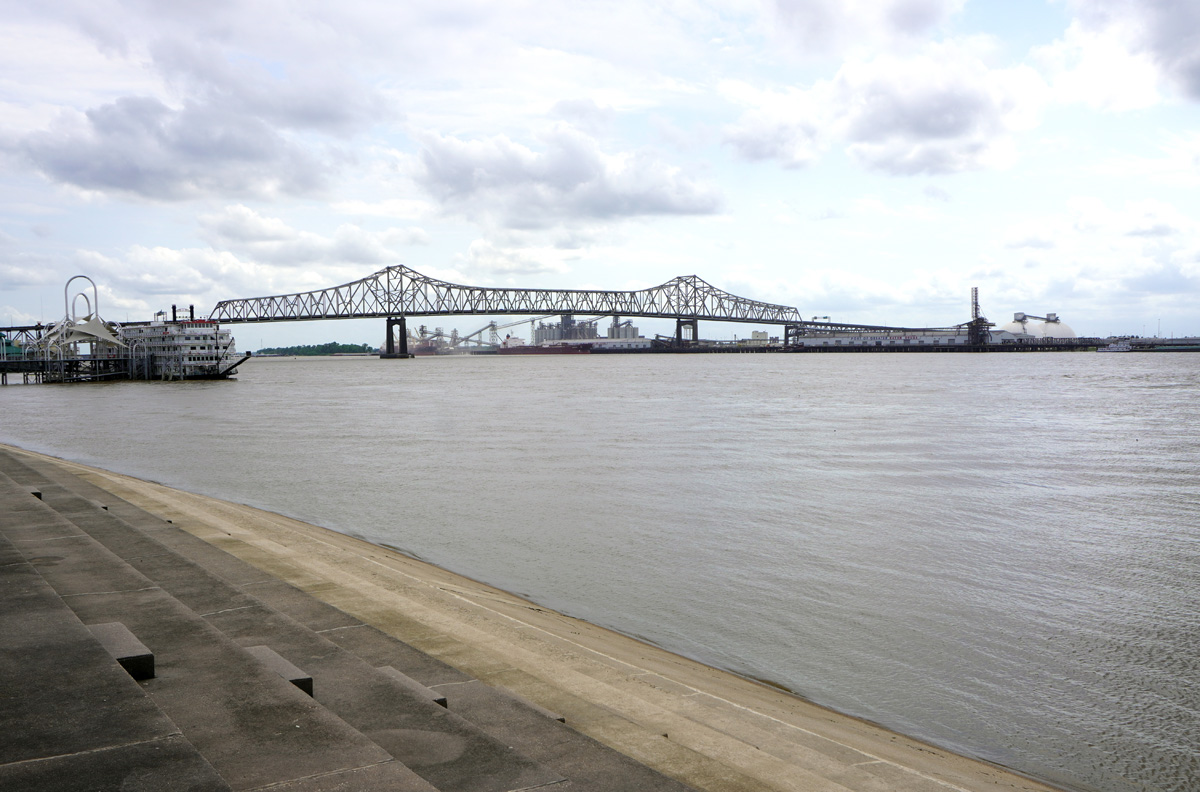 Baton Rouge, The mighty Mississippi