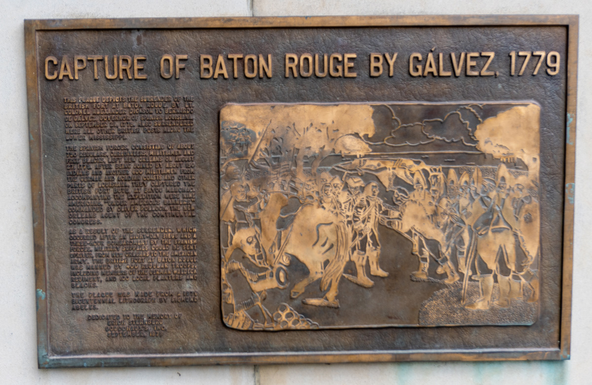 Baton Rouge, Capture of Baton Rouge in 1779 Spain, a US ally, seized Baton Rouge from the British in 1779.