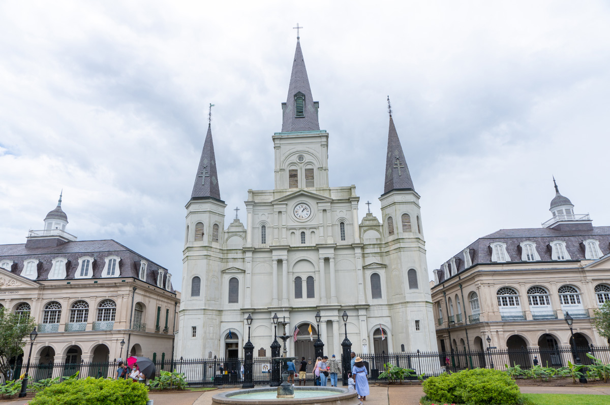 Jackson Square, St Louis Cathedral