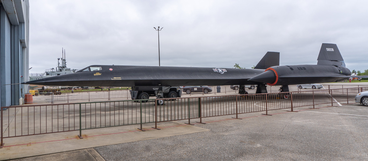USS Alabama Battleship Memorial Park, Lockheed A-12 Blackbird The lighter and faster predecessor of the SR-71