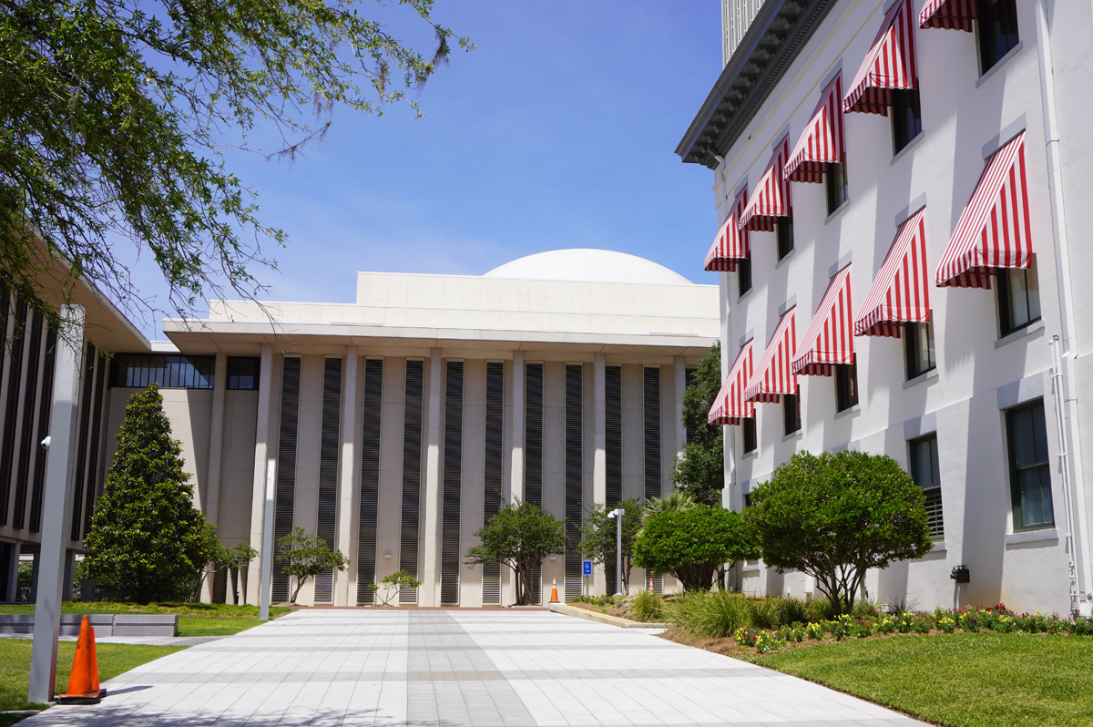 Tallahassee, View to New Capitol chamber