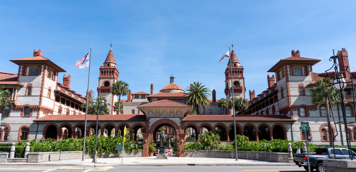 Old St Augustine, Flagler College Formerly the ultra-spiffy Ponce de Leon Hotel (1888)