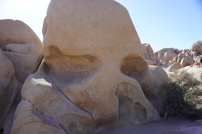 Skull Rock, Joshua Tree National Park, California March 2021