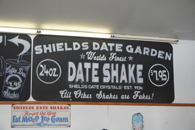 Shields Date Garden, Palm Springs, California March 2021