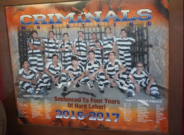 Yuma High School Wrestlers: "The Criminals", Arizona 2021