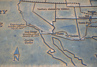 Route of Mormon Battalion (1847), Tucson, Arizona 2021