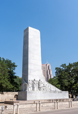Alamo Memorial, The Alamo, Texas May 2021