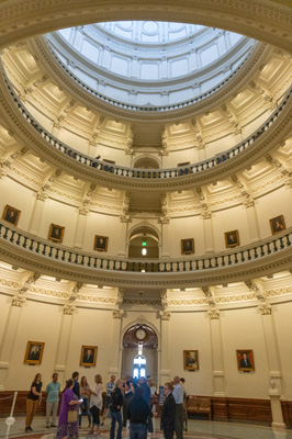 Rotunda, Texas State Capitol, Texas May 2021