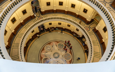 Looking down..., Texas State Capitol, Texas May 2021