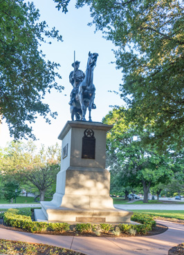 (Confederate) Texas Rangers Monument, Texas State Capitol: Monuments and Memorials, Texas May 2021
