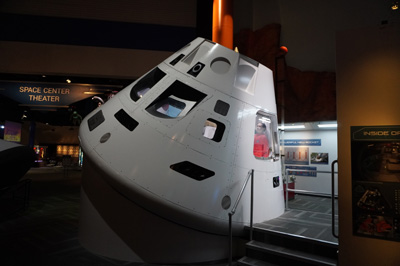 Orion capsule (mockup), Houston Space Center, Texas May 2021