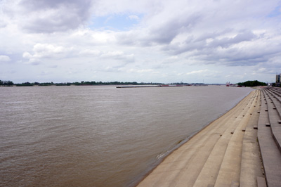 The mighty Mississippi, Baton Rouge, Louisiana May 2021