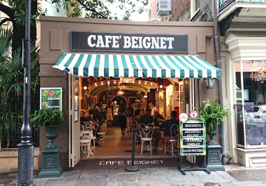 Cafe Beignet HQ, Beignets, Louisiana May 2021