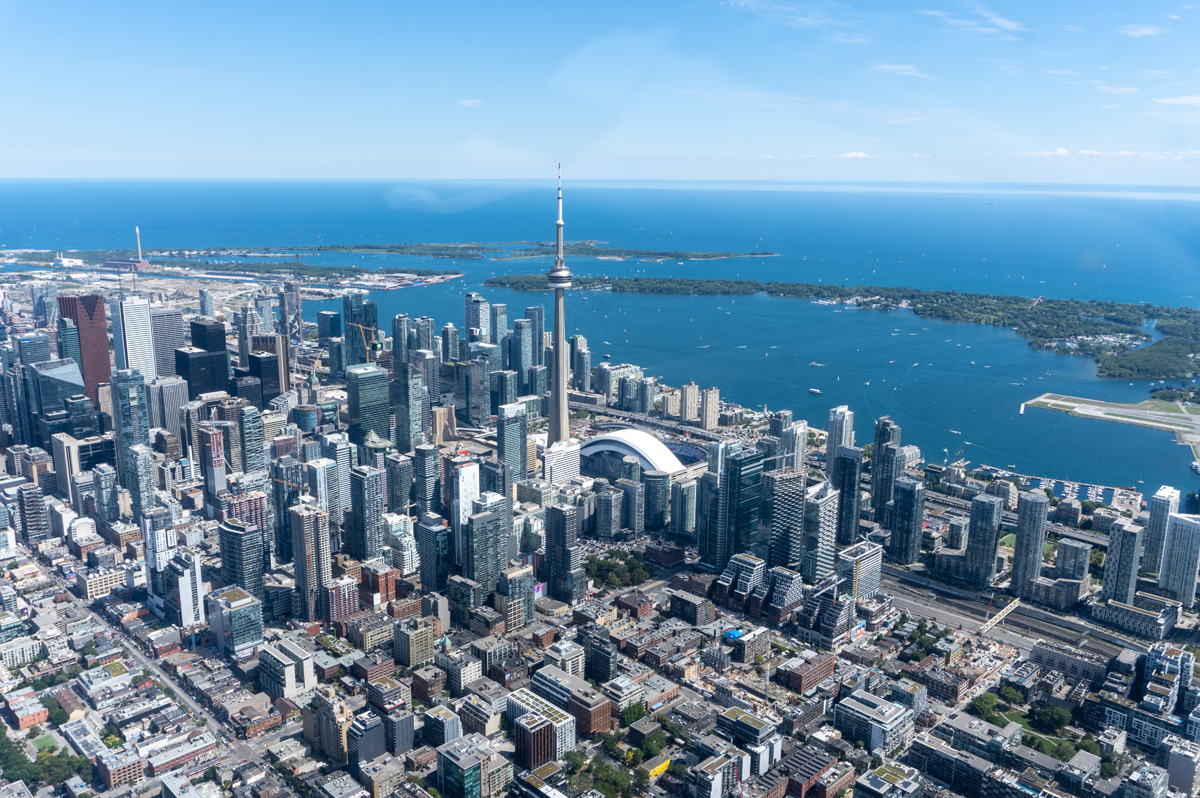 Toronto Heli Tour, Downtown