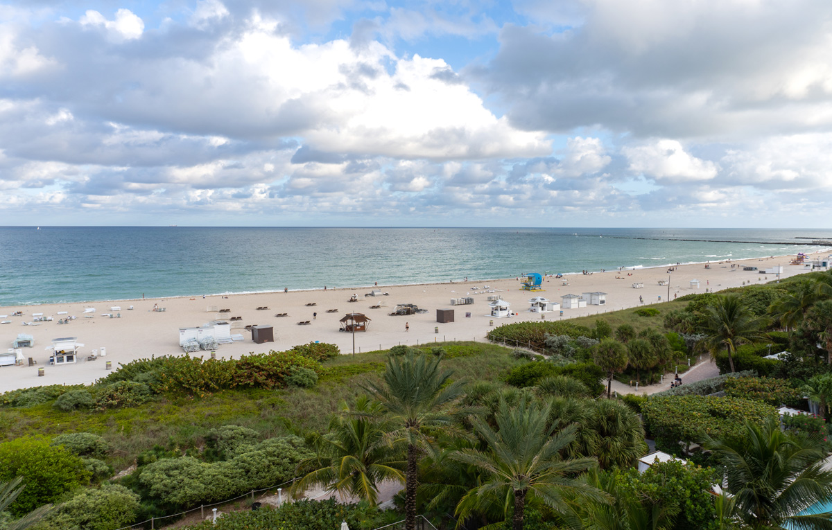 Miami, Miami South Beach from the Marriott Stanton