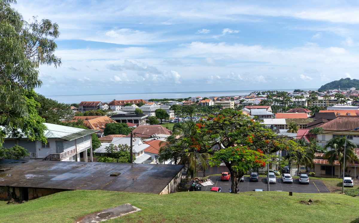 Cayenne, Cayenne from Mount Cépérou