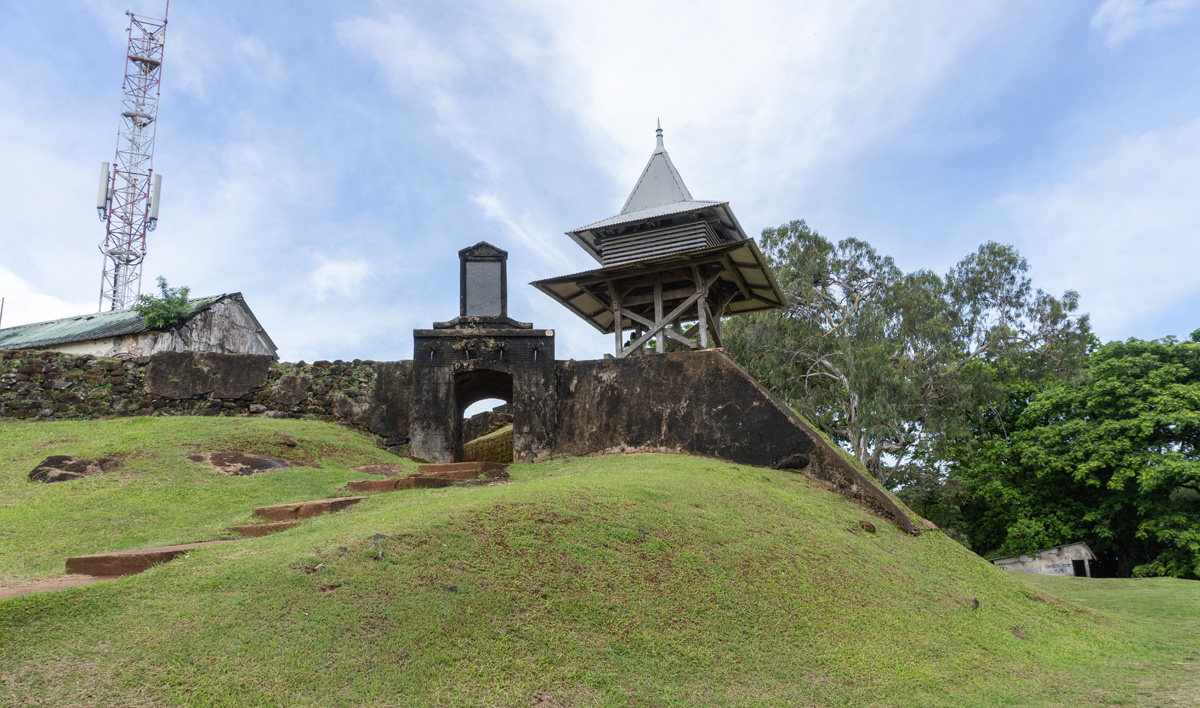 Cayenne, Remains of Fort Cépérou