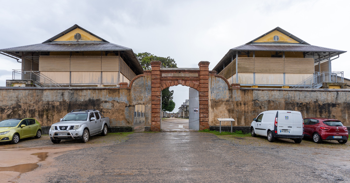 Saint Laurent du Maroni, Camp du Transportation The arrival point for the Penal System