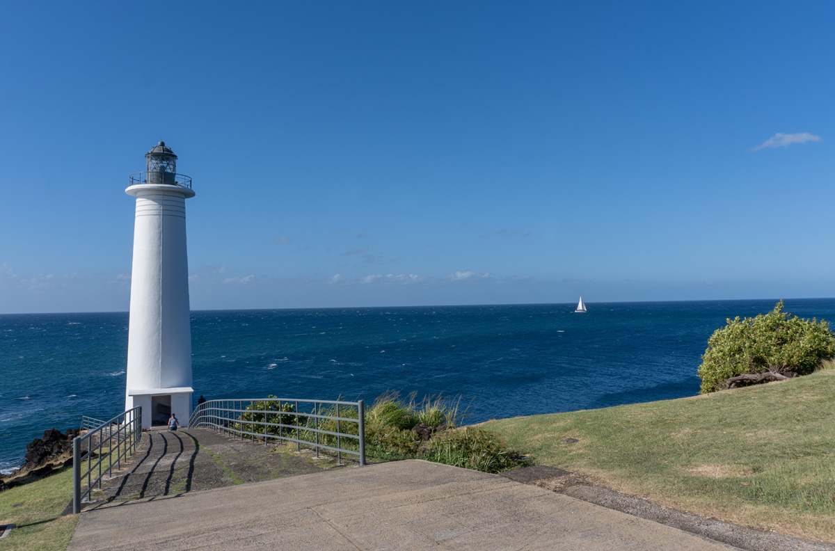 Fort l’Olive, Lighthouse at Fort l’Olive