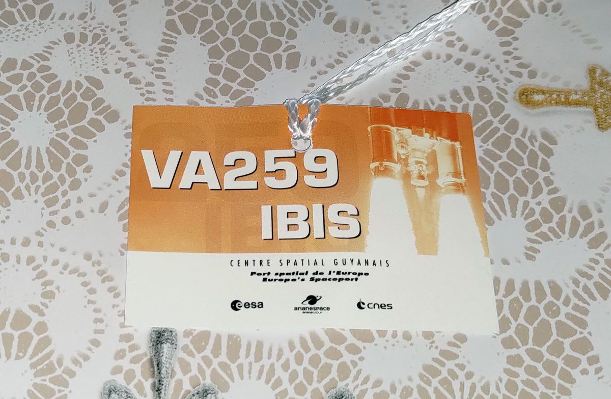 Ariane 5 Mission VA259 Launch, My launch badge