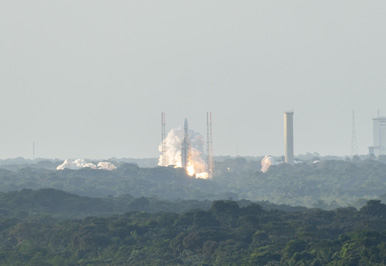 The launch!, Ariane 5 Mission VA259 Launch, French Guiana++, December 2022