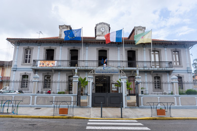 Hotel de Ville de Cayenne (Town Hall), French Guiana++, December 2022