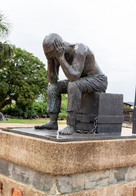 Prisoner Statue, Saint Laurent du Maroni, French Guiana++, December 2022