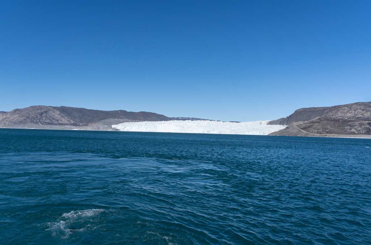 Disko Bay Glacier Cruise, View to Eqip Sermia, from near Eqip Lodge