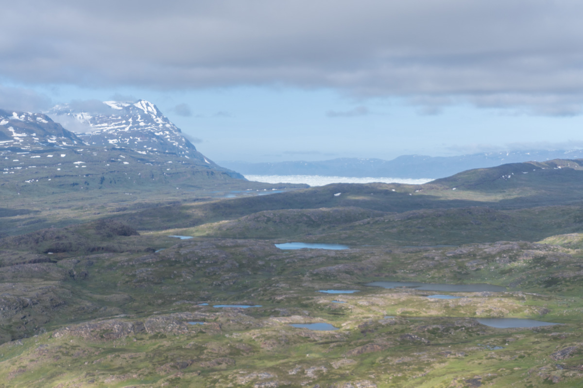 Qaqortoq, Landscape view from Helicoper