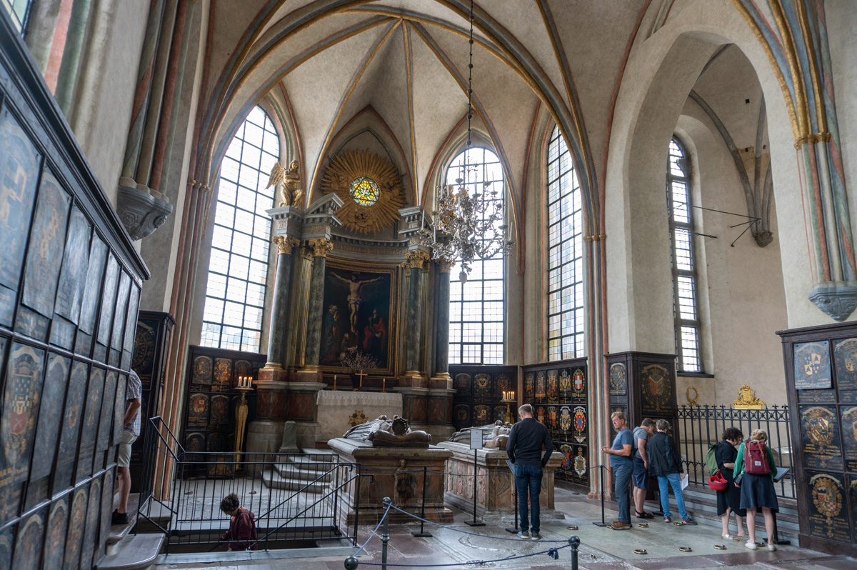 Stockholm: Riddarsholm Church, Altar area