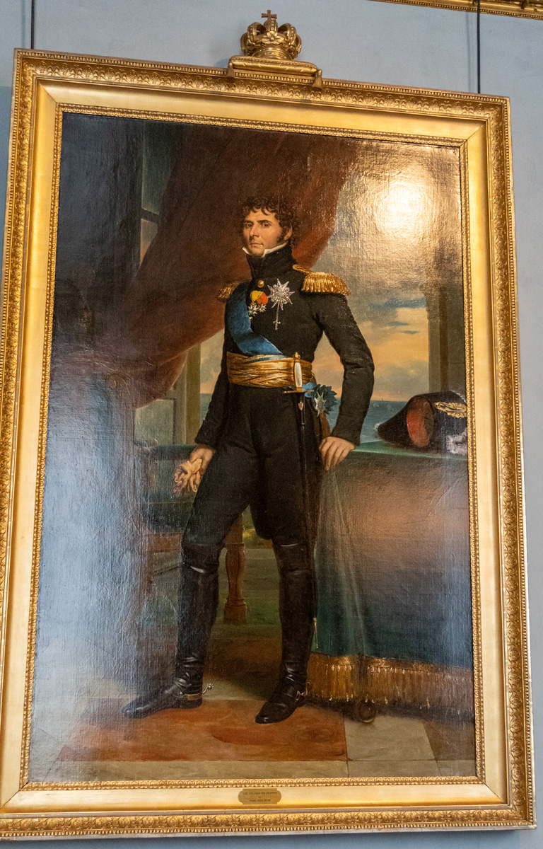Stockholm: Royal Palace (Kungliga slottet), Karl XIV Johan by Gerard Aka Marshal Bernadotte