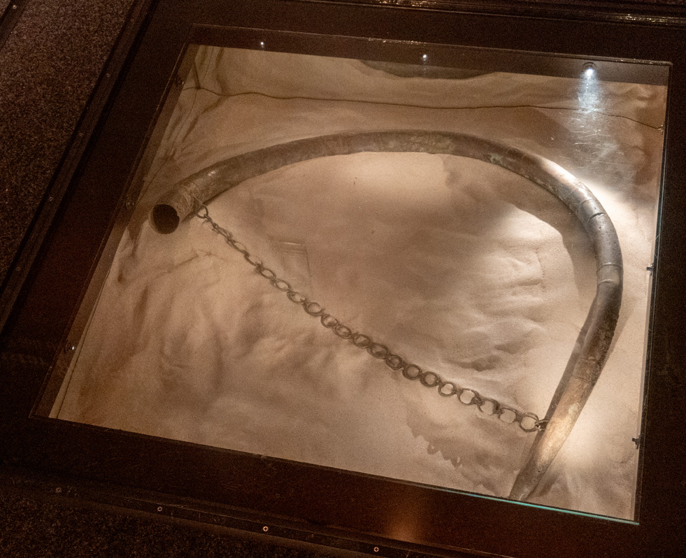 Stockholm: National Museum, Bronze lur (horn) 900-700 BC