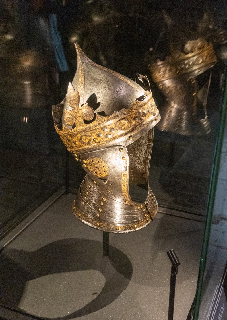 Around Stockholm, Crowned Helmet of Gustav Vasa, 1540