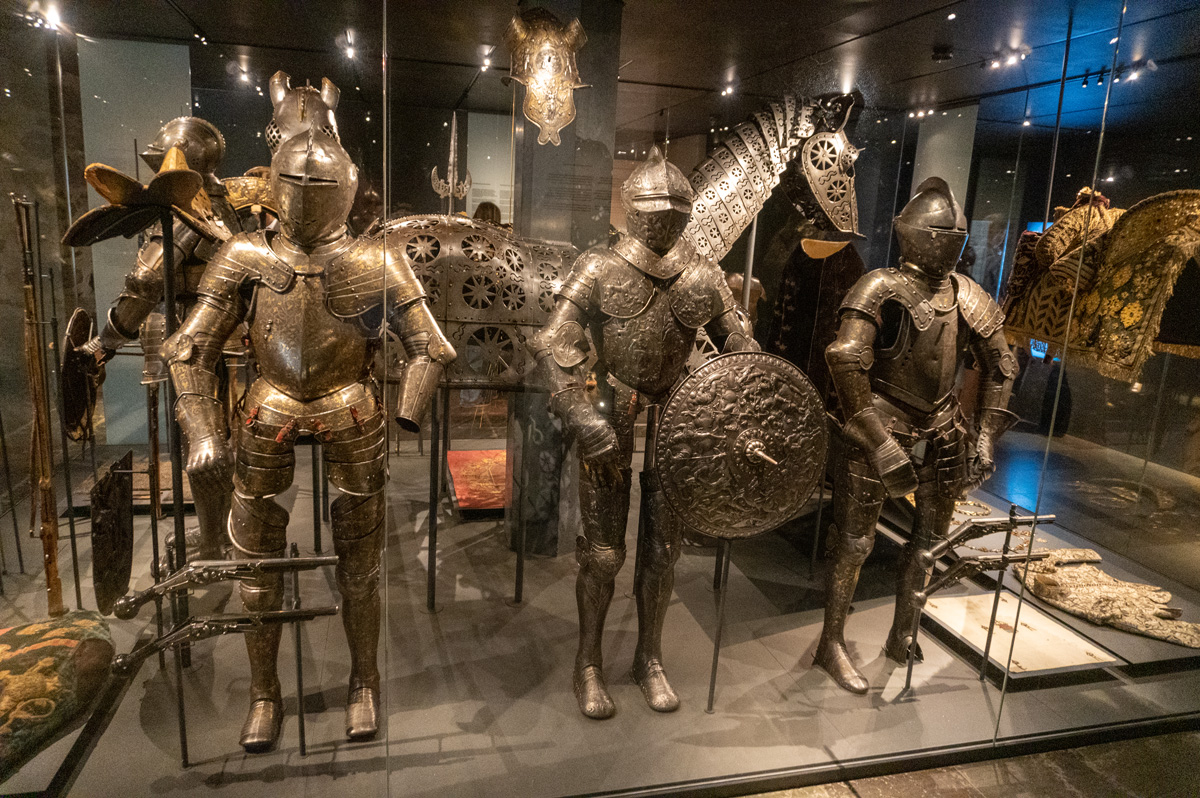 Around Stockholm, Armoury: Assorted authentic Armor