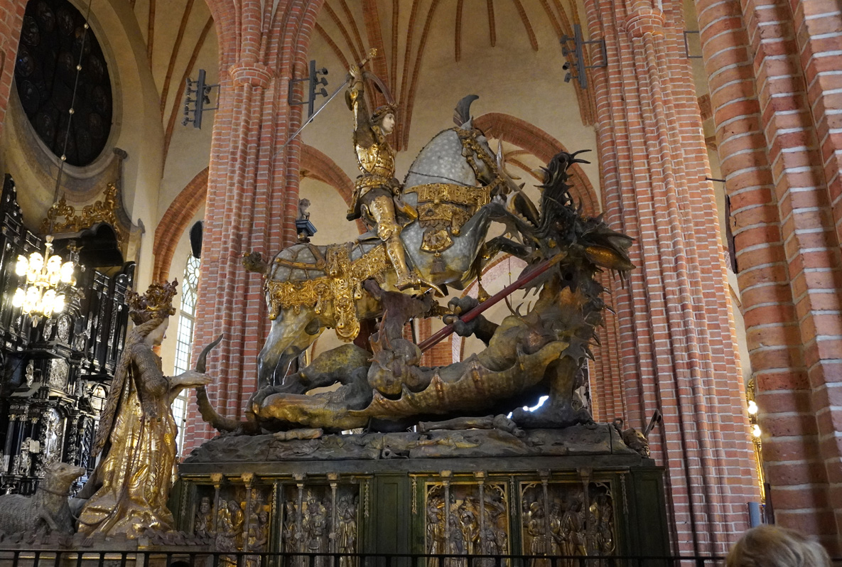Storkyrkan Church, Storkyrkan: St George & the Drgaon, 1489