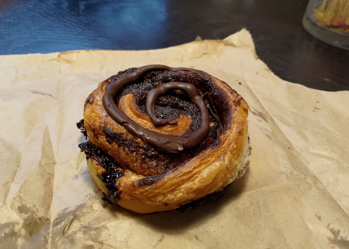 Food: Danish Pastries, Copenhagen: A yummy Direktorsnegl