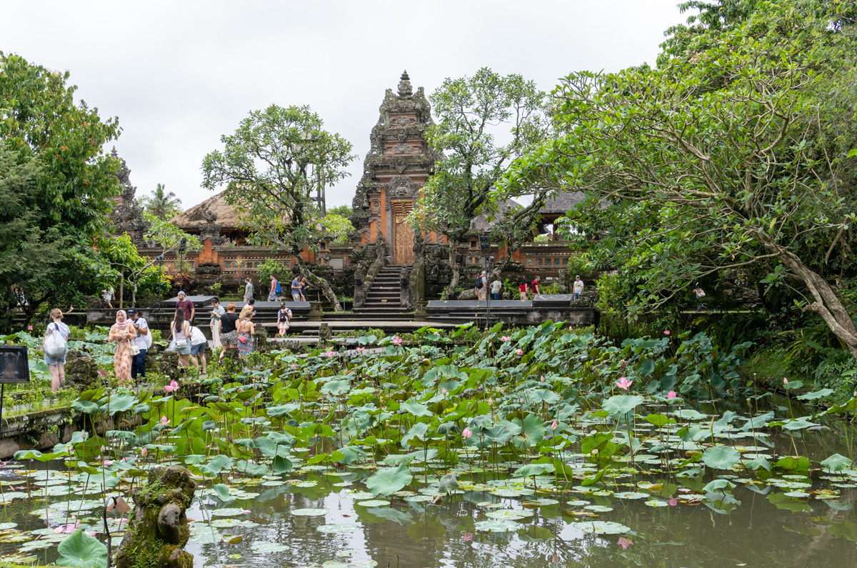 Around Central Ubud, Saraswati Temple