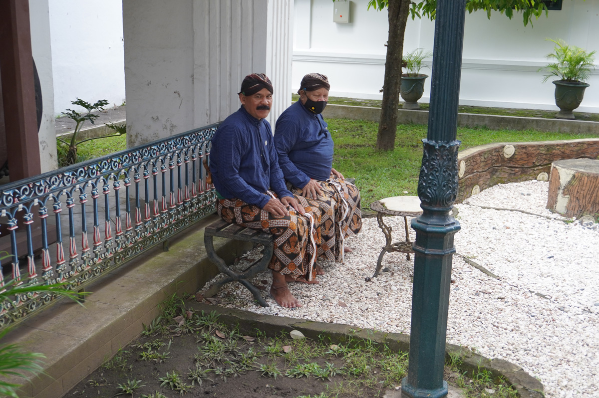 Yogyakarta Kraton (Royal Palace, Two Royal Retainers