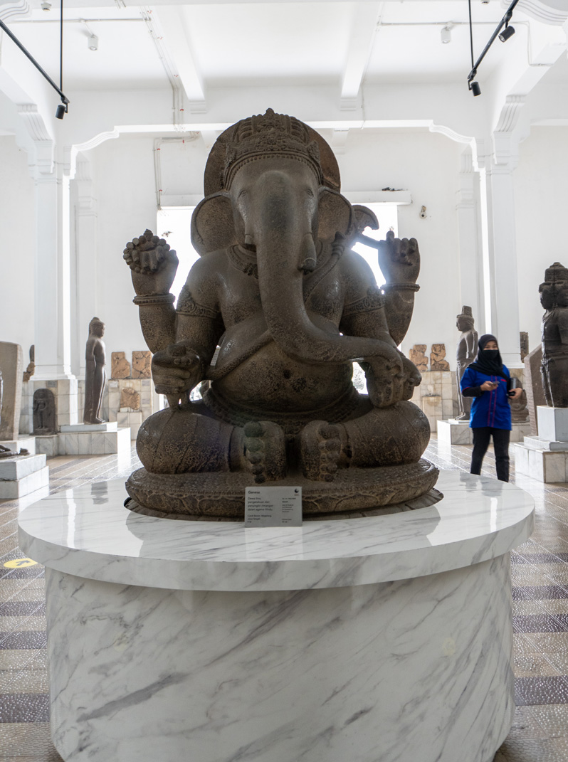Merdeka Square area, Ganesa statue, 9th c AD