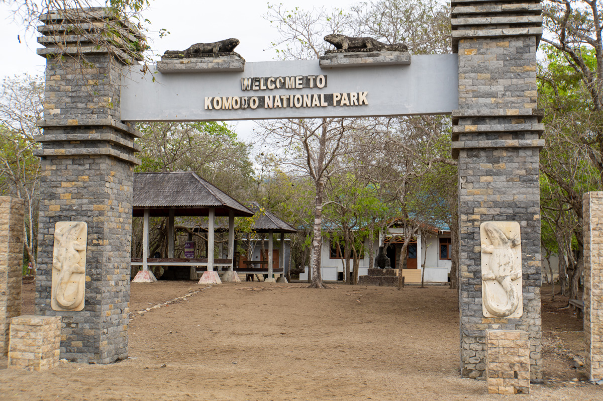 Komodo, National Park Entrance