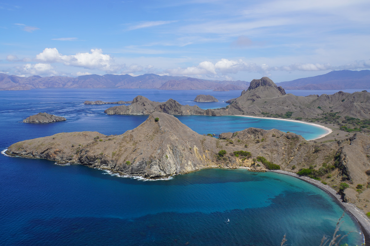 Padar Island, View from Padar hill