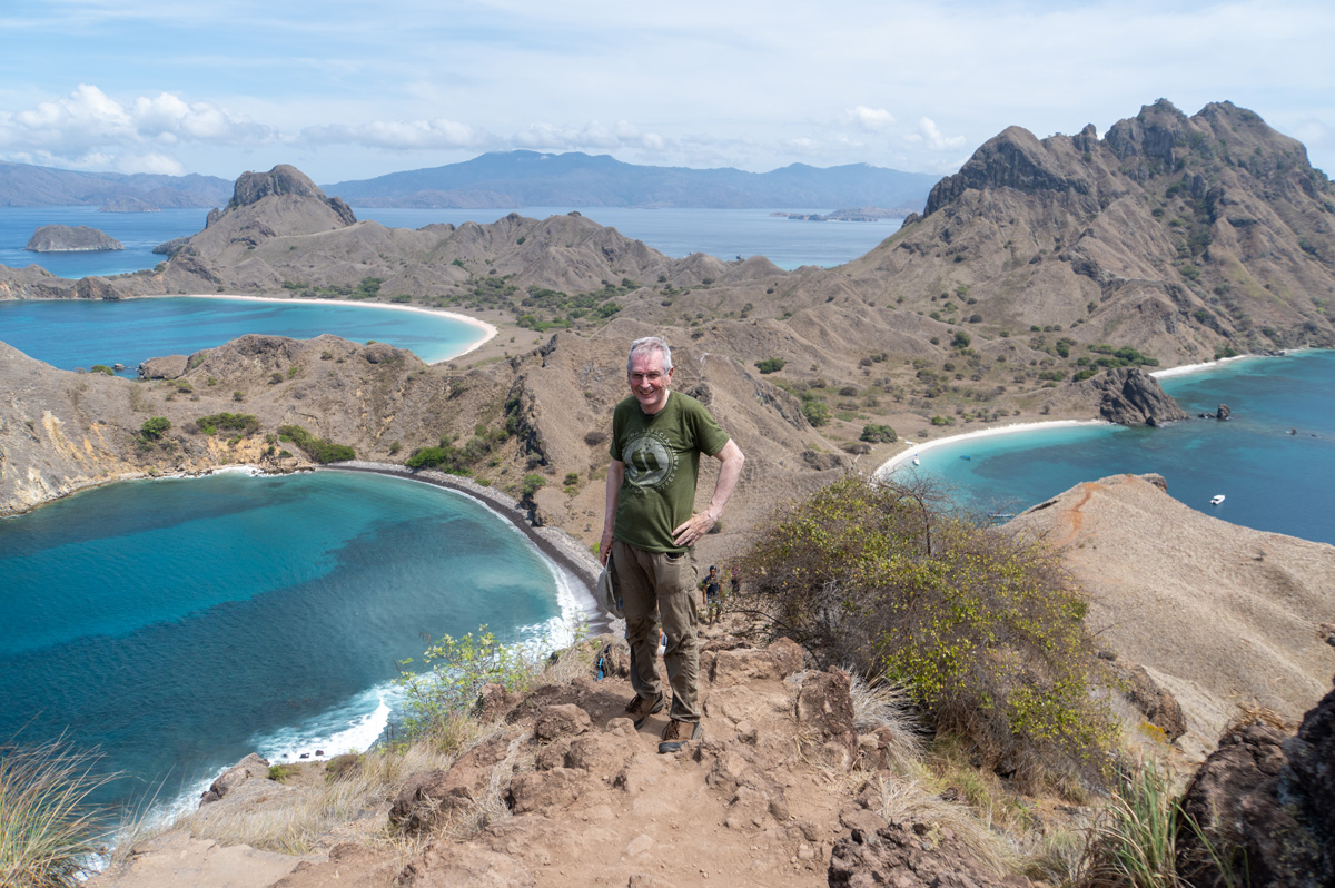 Padar Island, Graham on Padar Island