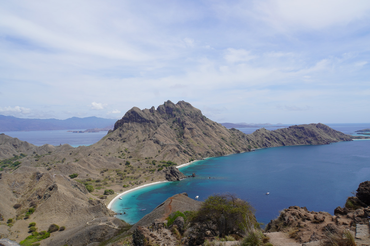 Padar Island, View from Padar hill