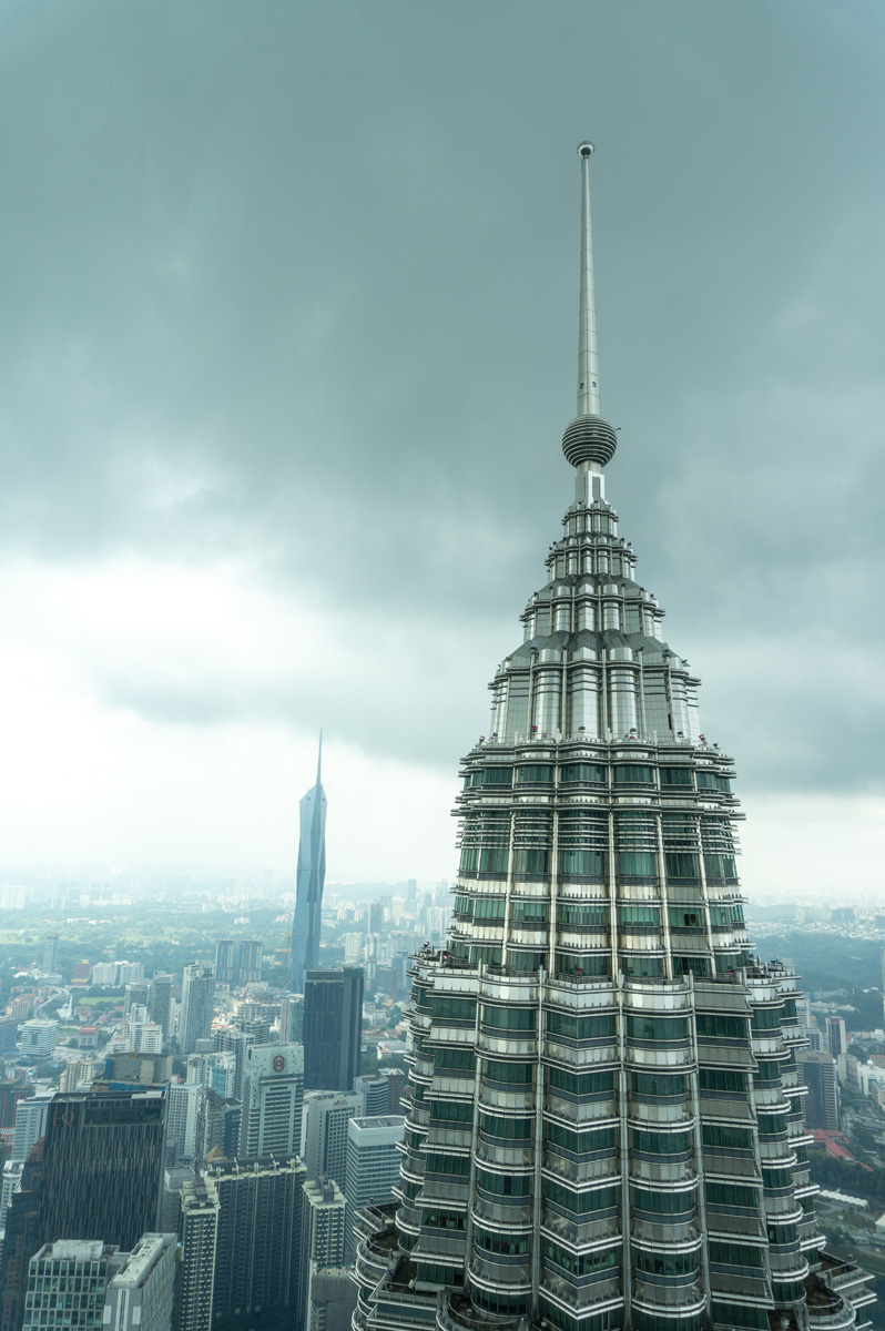Petronas Towers, View at the top
