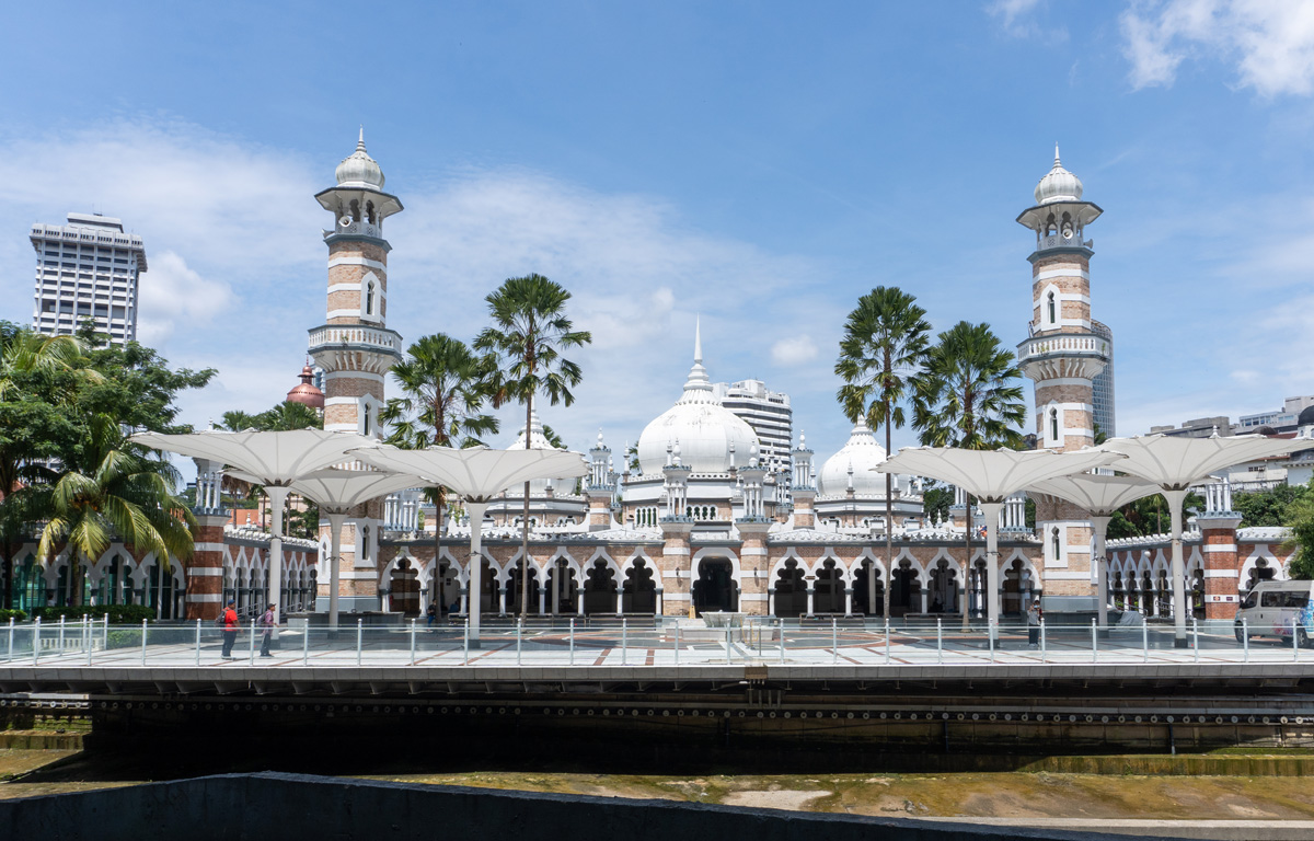 Around Kuala Lumpur, Masid Jamek mosque