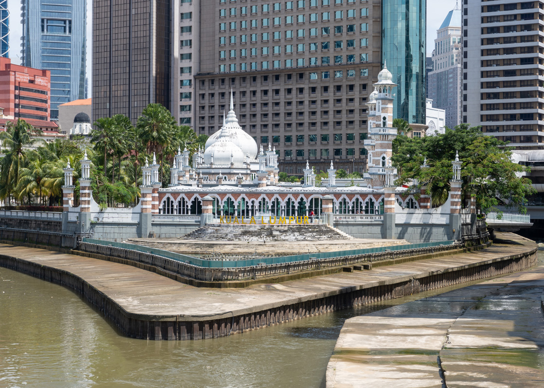 Around Kuala Lumpur, Masid Jamek mosque