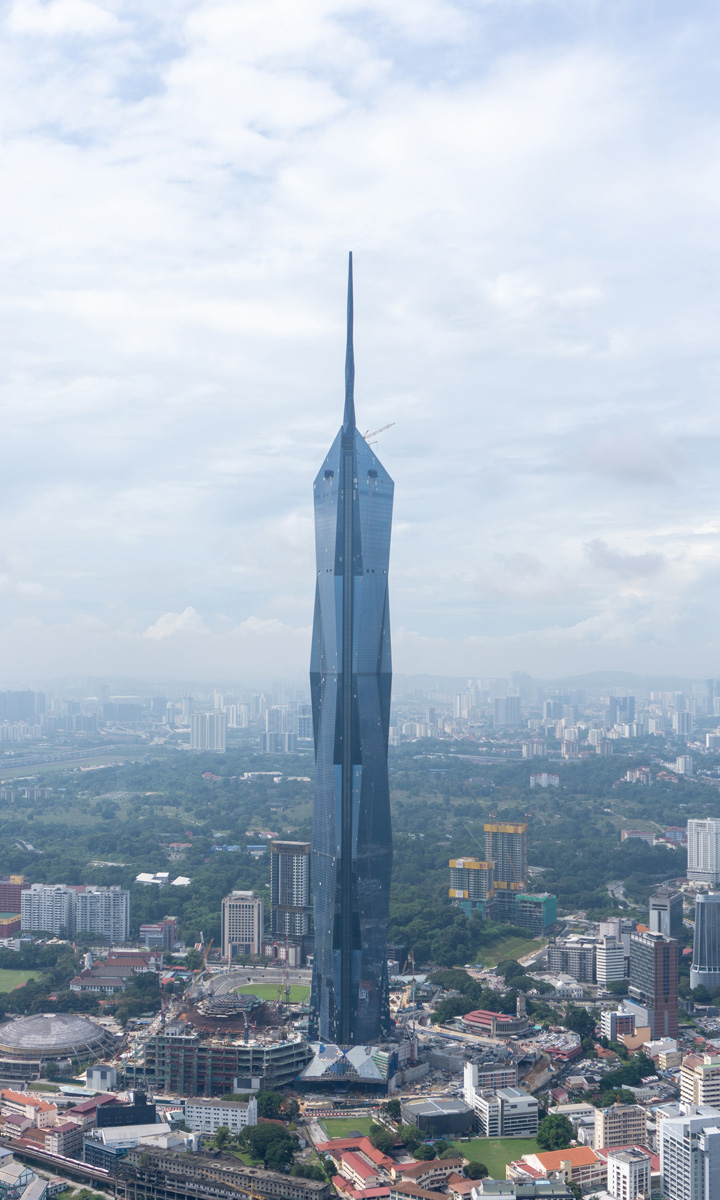 Kuala Lumpur Tower, Merdeka 118 from KL Tower