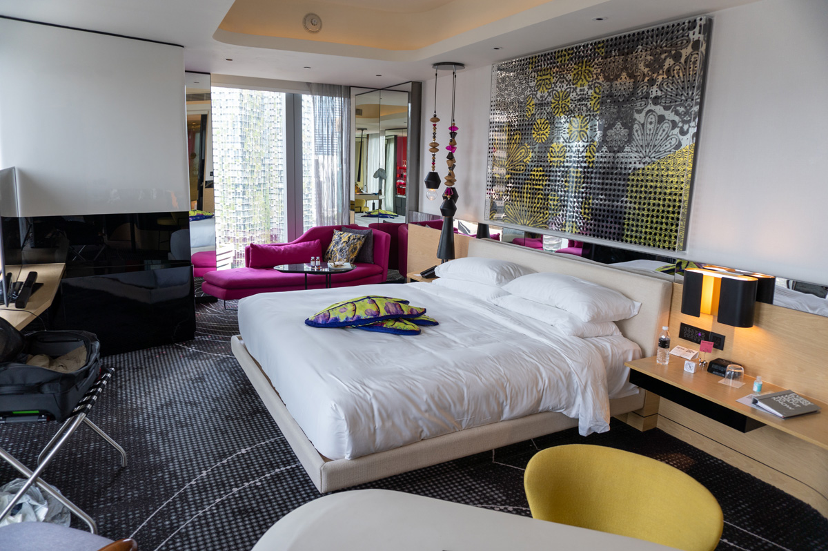 Around Kuala Lumpur, Excessively stylish "W" Hotel